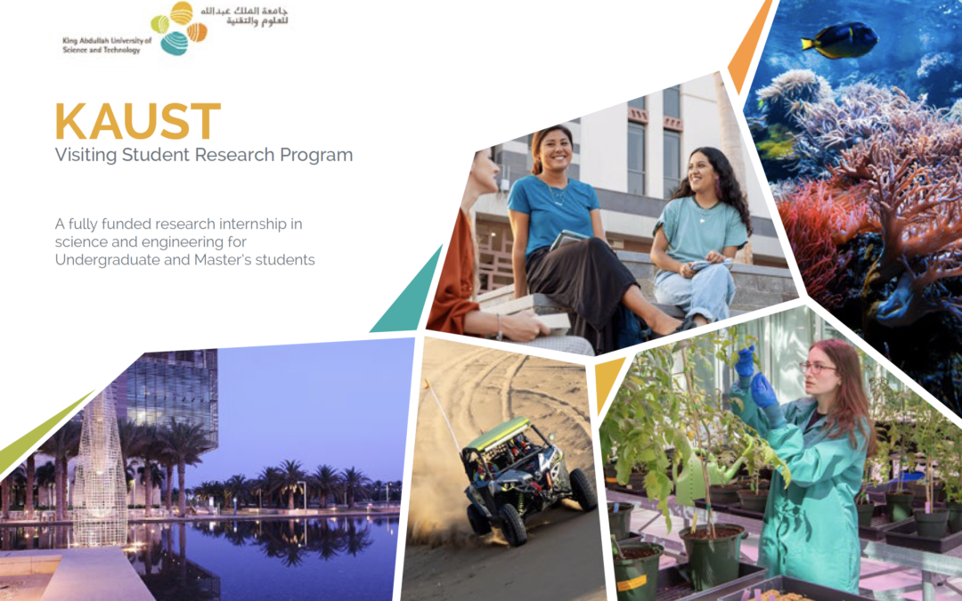 KAUST VSRP –  A fully funded research internship